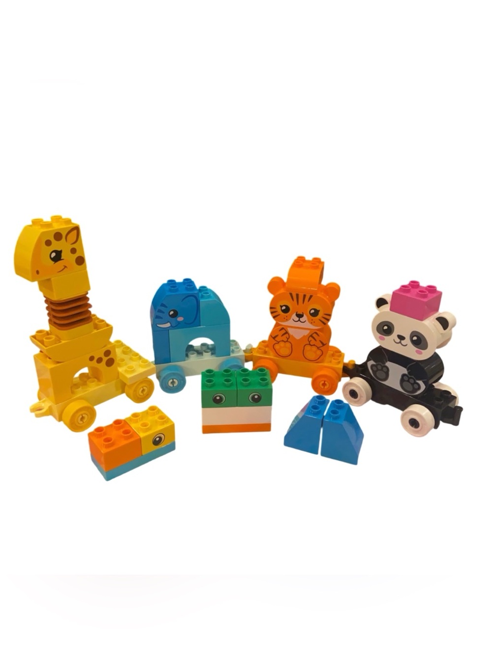 LEGO DUPLO: Animal Train (10955) USED and COMPLETE, Plus extra Pieces